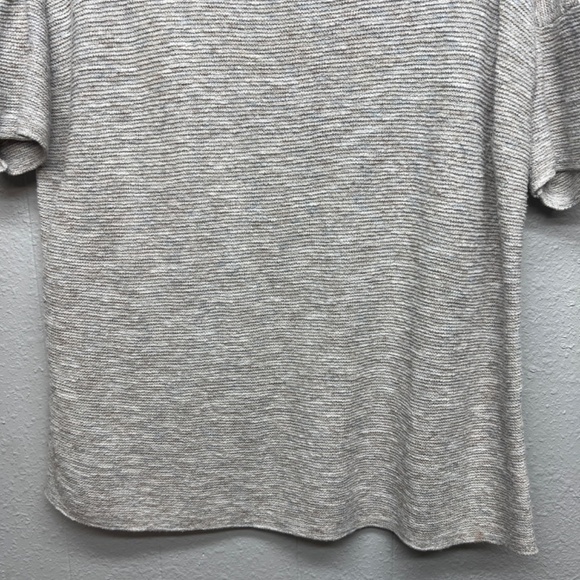 Pure Jill Relaxed Elegant Feminine Contemporary Womens Short Sleeve Sweater Sz M - Picture 4 of 11